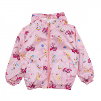 Тънко шушляково яке "I love you"