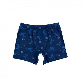 Боксер за момчета "Football" в тъмносиньо