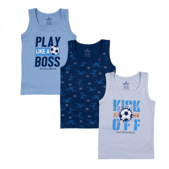 Тройка потници за момчета "Football"