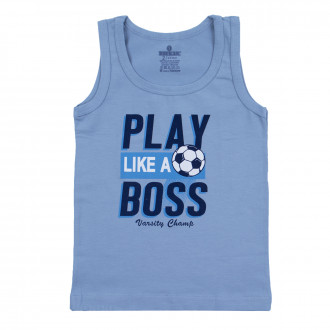 Детски потник "Football" в синьо