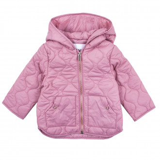 Преходно капитонирано яке в наситено розово