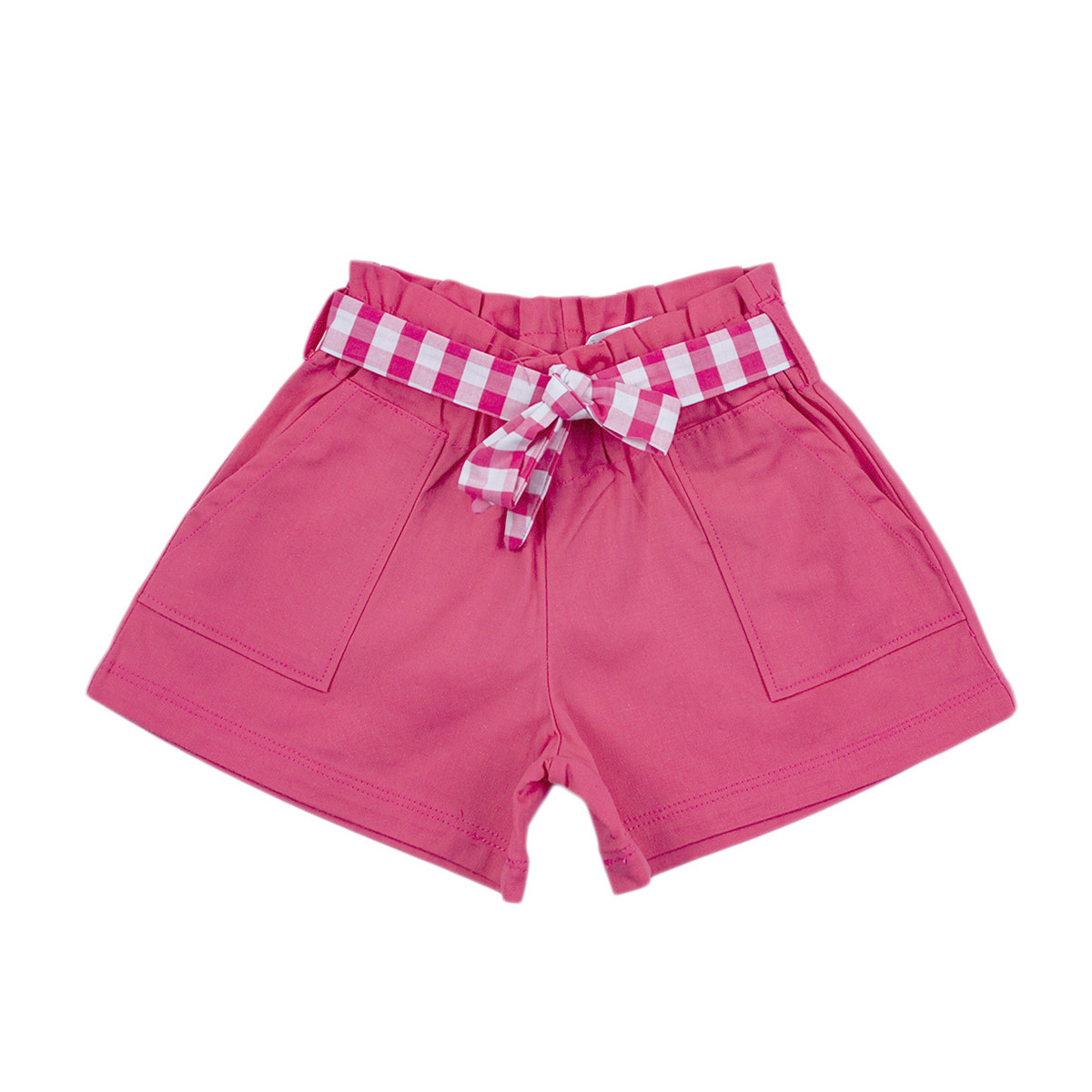 Kъси панталони в наситено розово