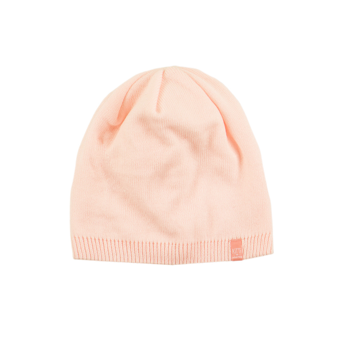 Зимна двупластова шапка от плетиво в розово