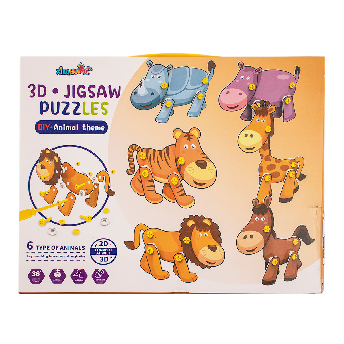 Животни за сглобяване 33 х 26 см