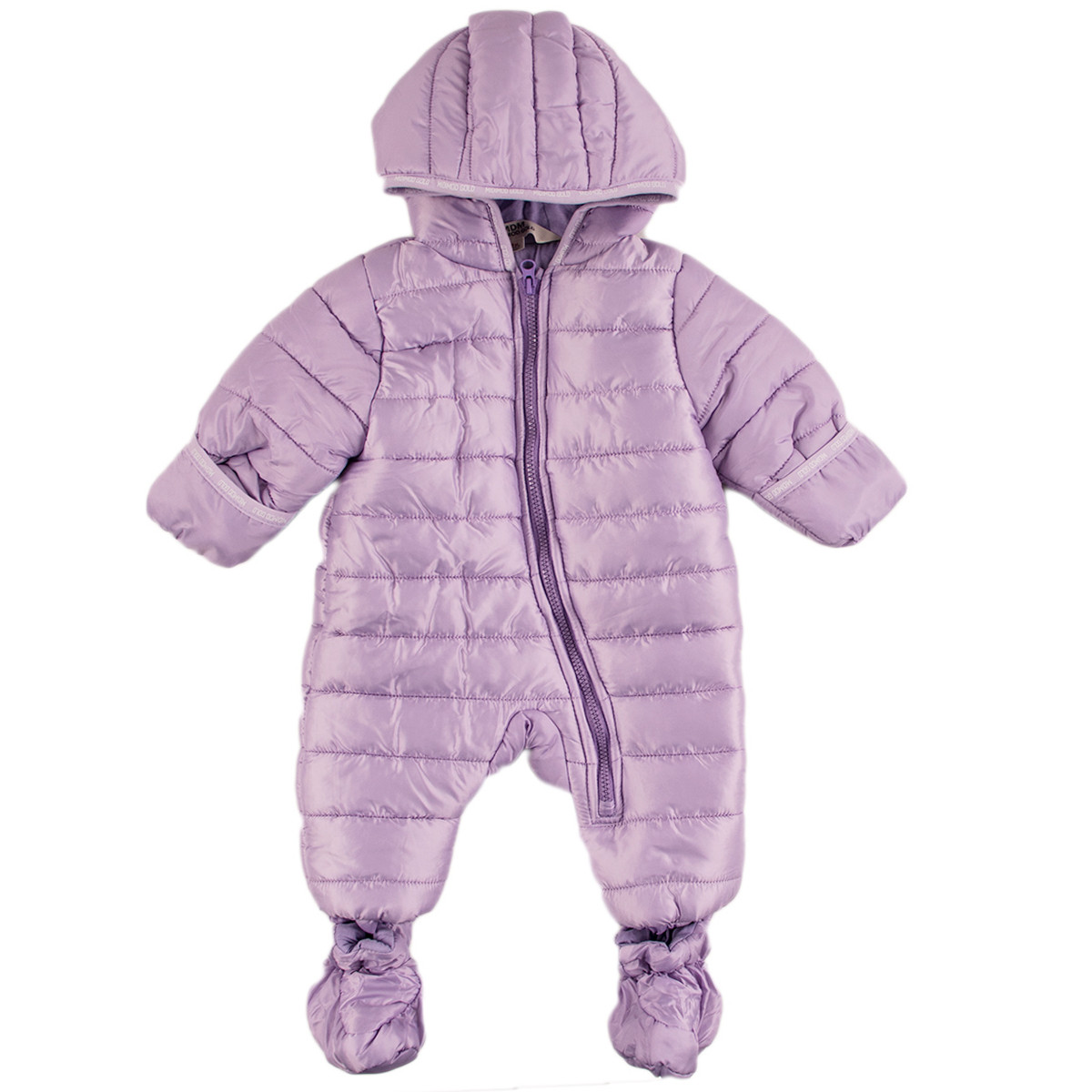 Олекотен бебешки ескимос в лилаво