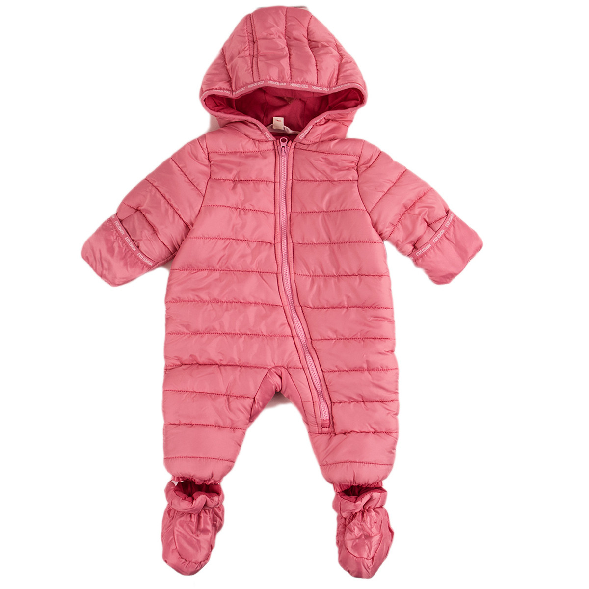 Олекотен бебешки ескимос в розово