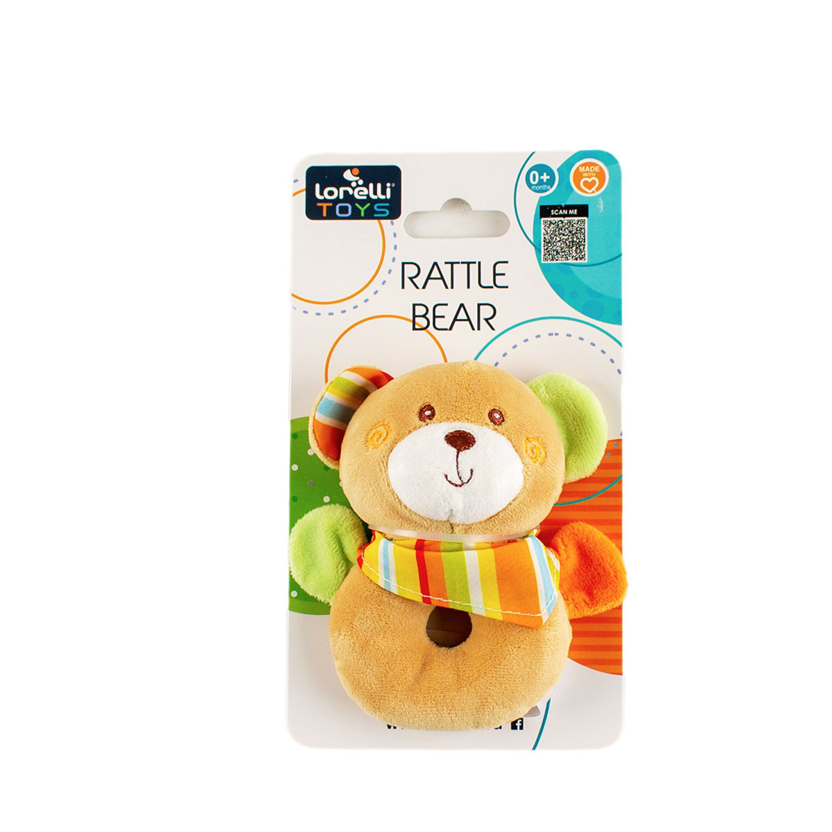 Дрънкалка "Мече" 13 см