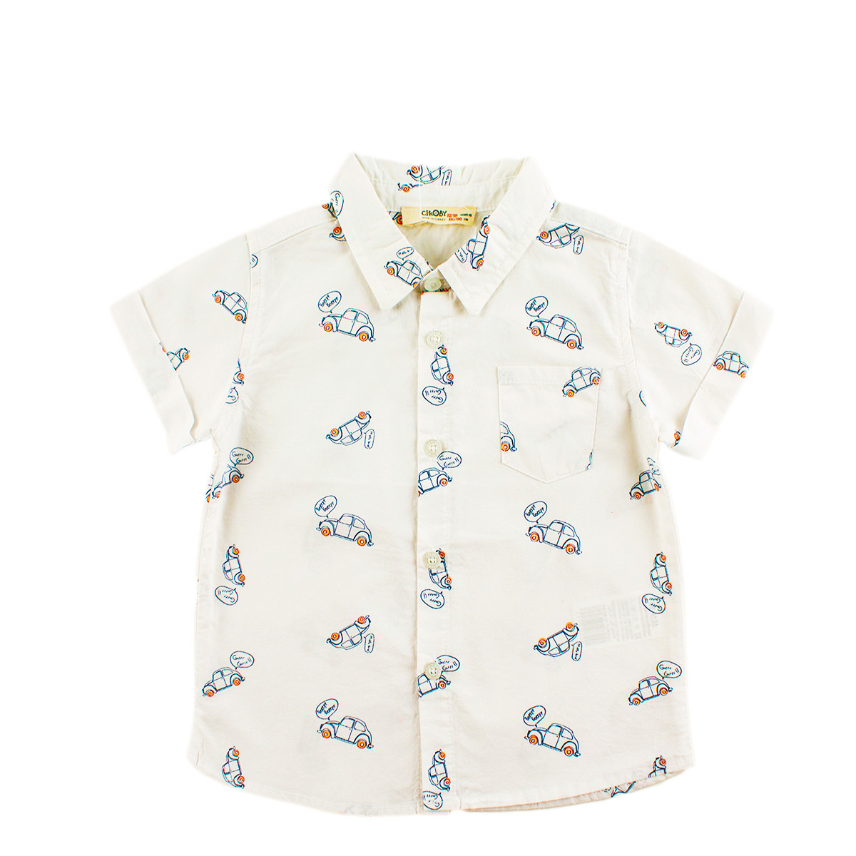 Лятна риза за момчета (6 мес. - 3 год.)