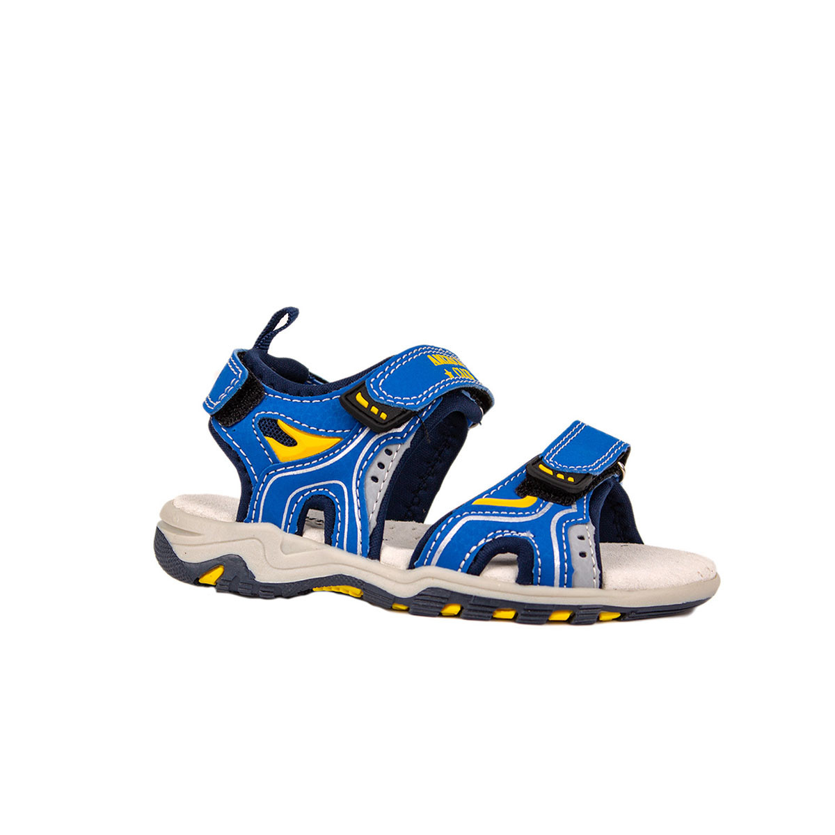 Анатомични сандали в синьо за момчета