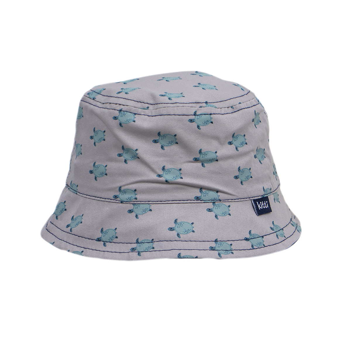 Лятна шапка за момчета "Тurtles" в сиво