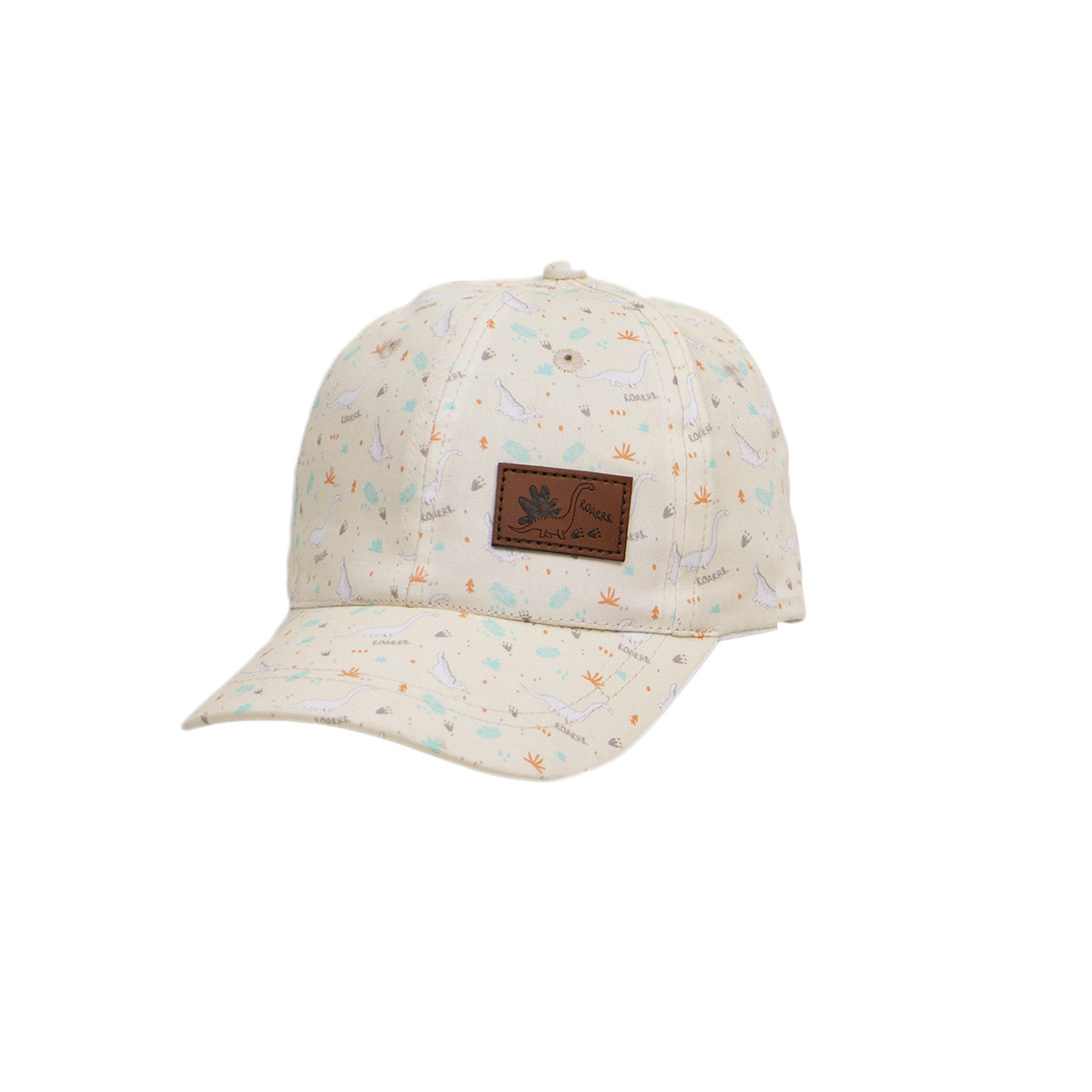 Детска лятна шапка за момчета "Dino" в бежово