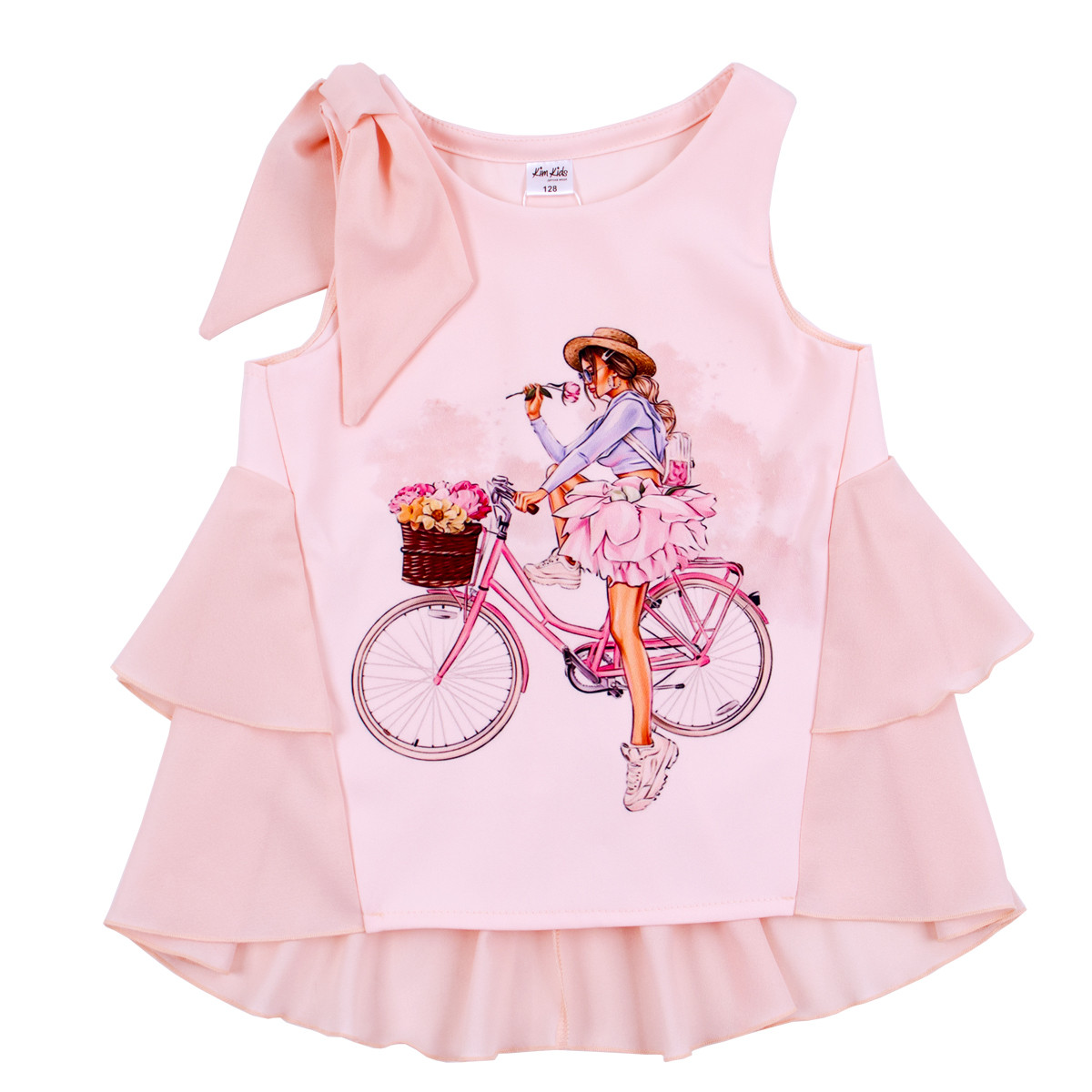 Ефирна туника с воали