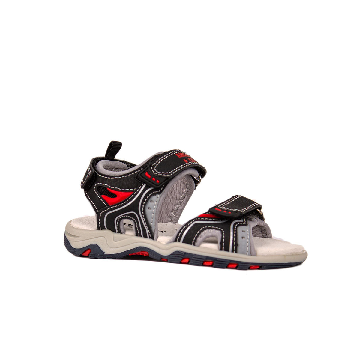 Анатомични сандали в черно за момчета