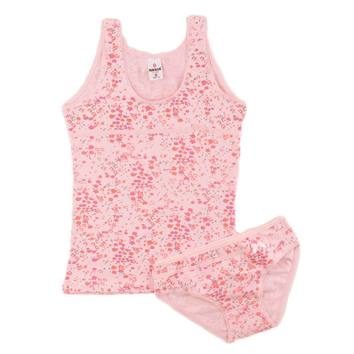 Комплект бельо за момичета "Цветенца" в пъстър цвят (0 - 10 год.)