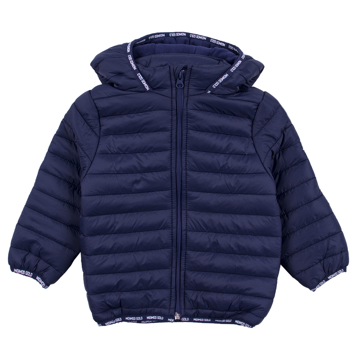 Капитонирано преходно яке в тъмносиньо