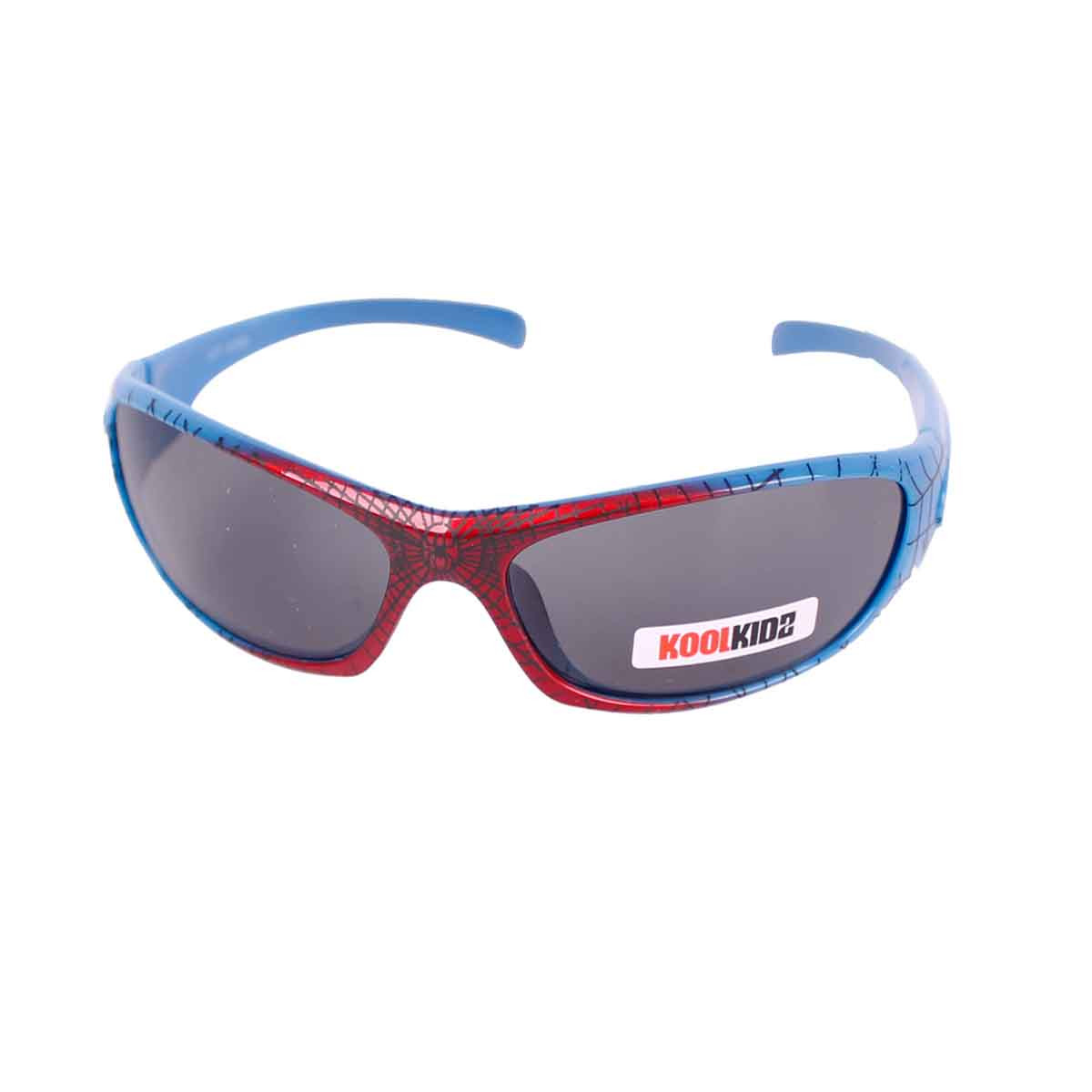 Слънчеви очила със синьо-червена рамка UV 400