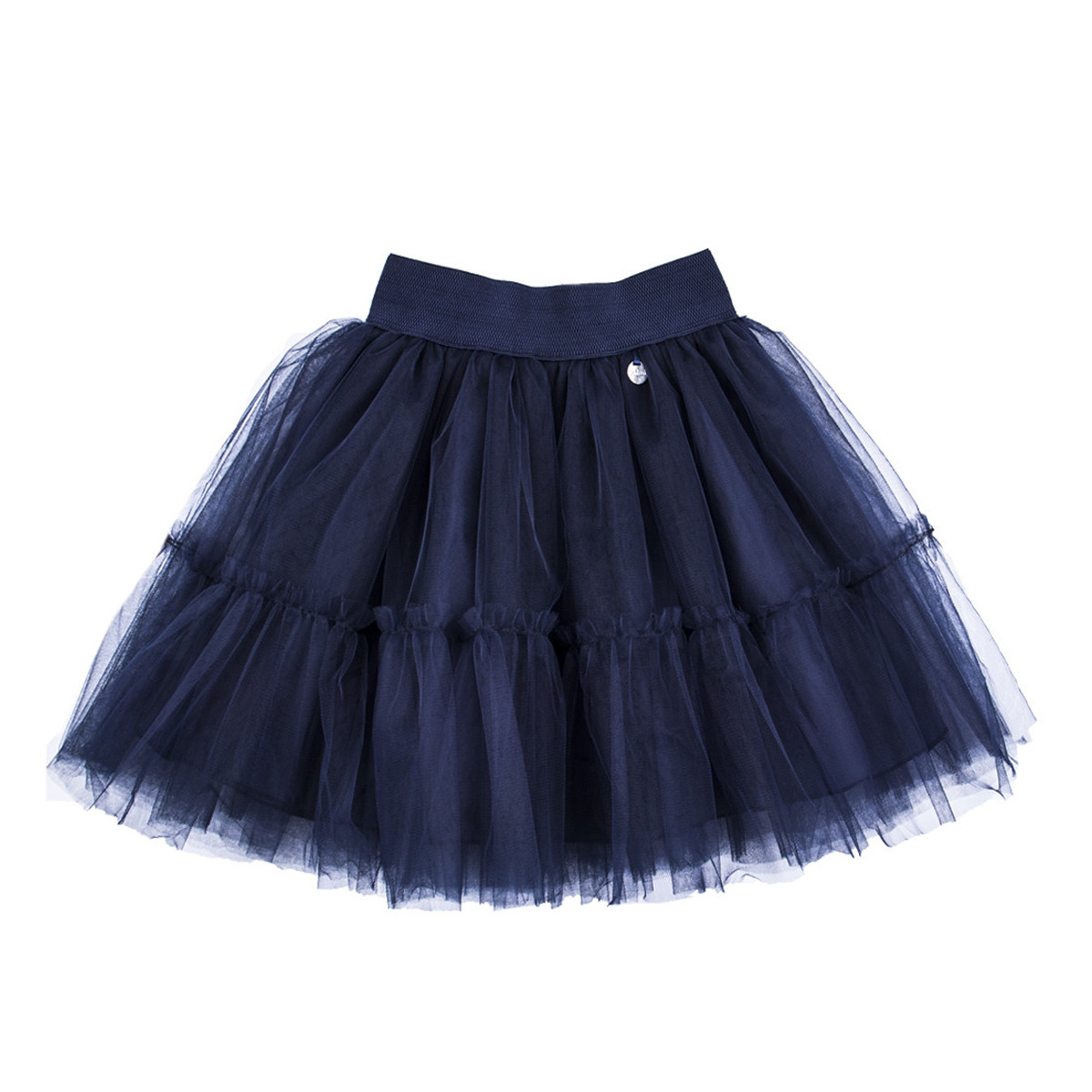 Детска пола за момичета в тъмносиньо