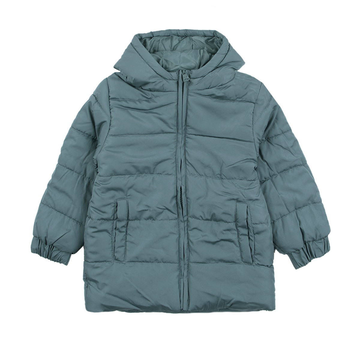 Преходно яке за момчета в пастелно зелено