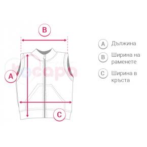 Таблица с размери за Елеци и грейки